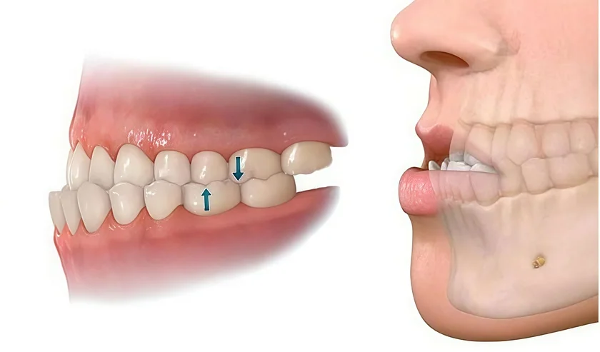 Cắn đồ ăn bị lệch sang một bên cần chỉnh nha ở đâu tại Hà Nội