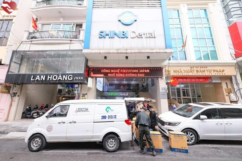 Đường đi đến Nha khoa Shinbi 33 Trần Quốc Toản từ Phố Cổ