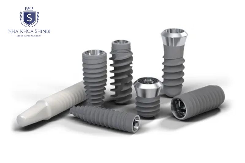 Nha Khoa Shinbi cung cấp đa dạng các dòng trụ implant