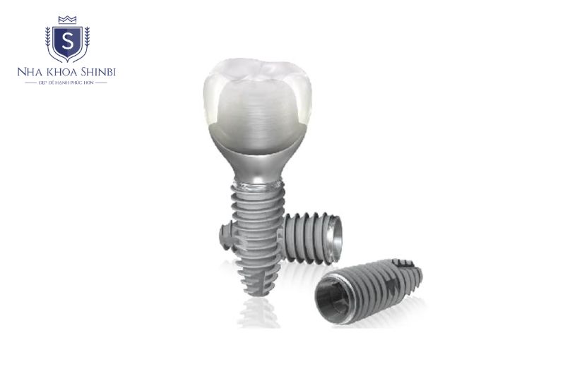 Thân trụ Neo Biotech được gia công từ titanium nguyên chất cấp độ y tế
