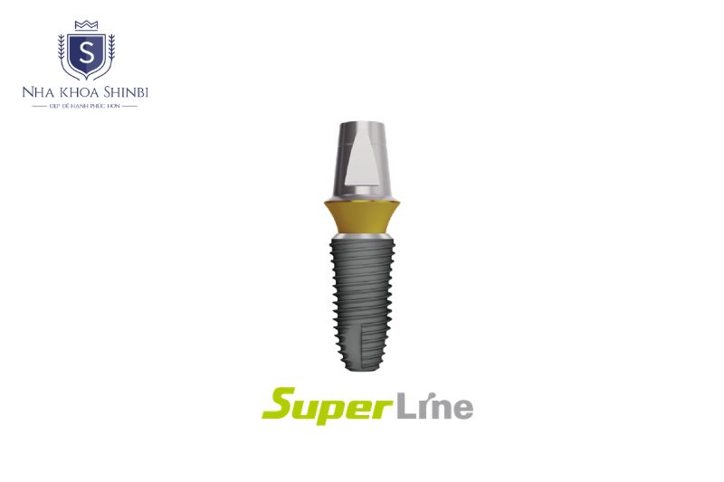 Trụ Dentium Superline được sản xuất bởi DentiumUSA
