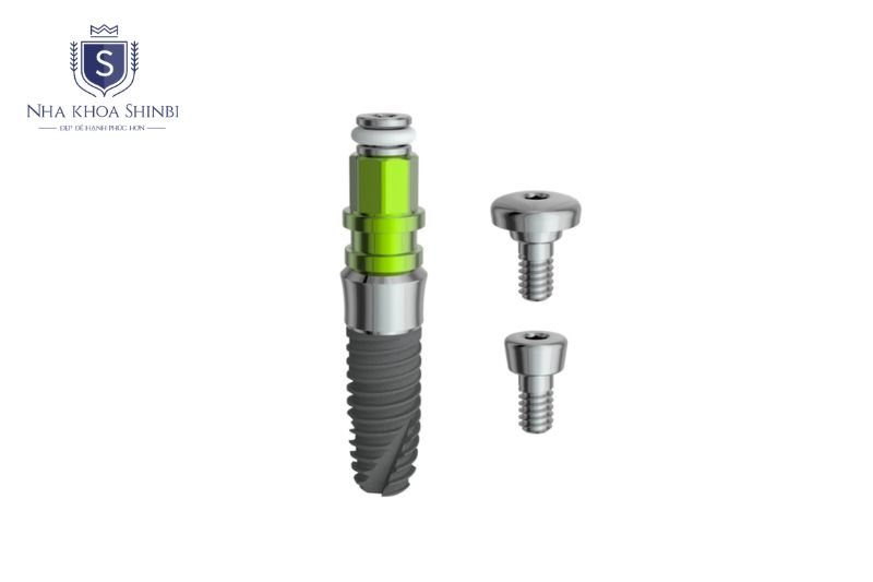 Trụ implant Hiossen được sản xuất tại Hoa Kỳ theo tiêu chuẩn FDA