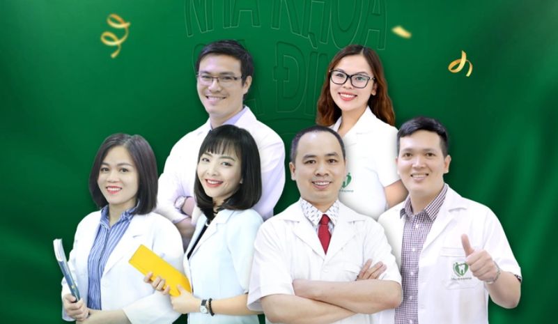 Đội ngũ các bác sĩ tại nha khoa gia đình