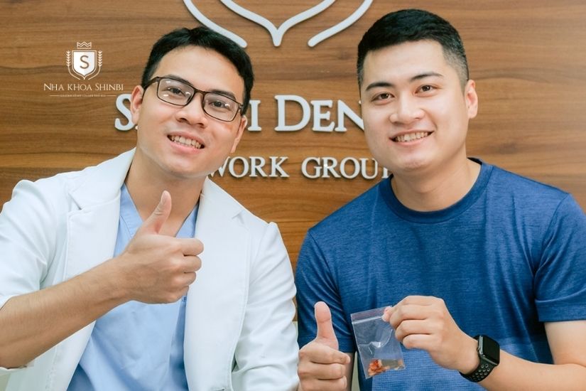 Khách hàng hài lòng khi nhổ răng tại Nha khoa Shinbi