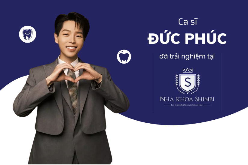 Ca sĩ Đức Phúc trải nghiệm tại nha khoa Shinbi Ca sĩ Đức Phúc trải nghiệm tại một địa chỉ niềng răng uy tín ở hà nội