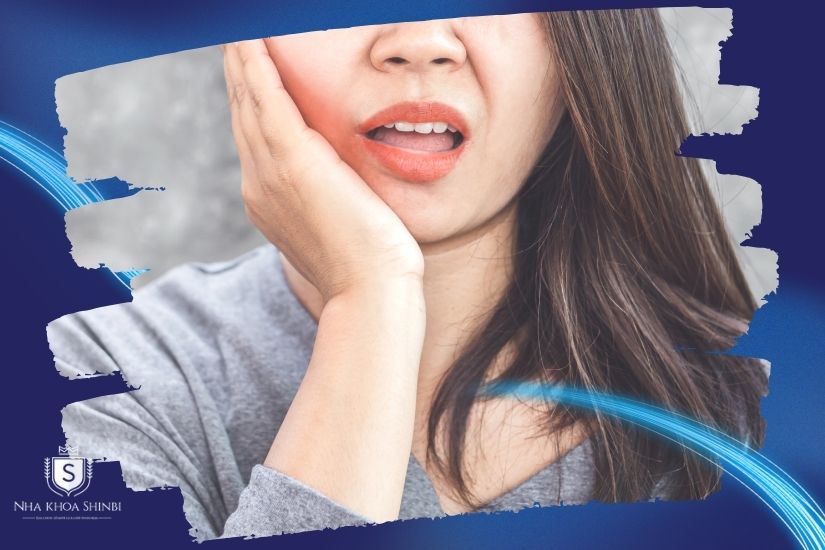 Sưng nướu, đỏ ở vùng chân răng