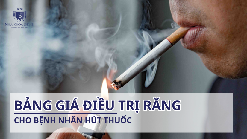 Bảng giá điều trị răng cho bệnh nhân hút thuốc có khác biệt không?