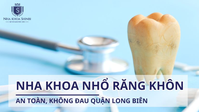 Nha khoa nhổ răng khôn an toàn, không đau tại quận Long Biên