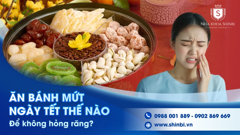 Ăn bánh mứt ngày Tết thế nào để không hỏng răng?