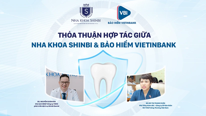 Nha khoa Shinbi hợp tác cùng Bảo hiểm VietinBank