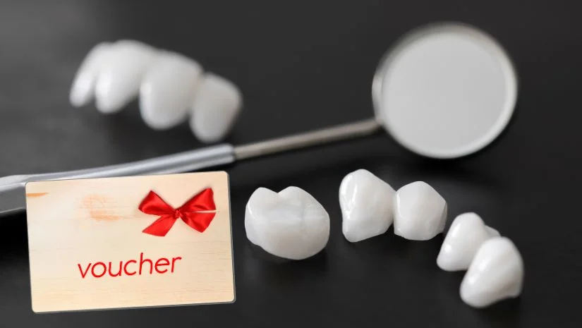 Voucher bọc răng sứ mới nhất 2025 tại Shinbi Dental